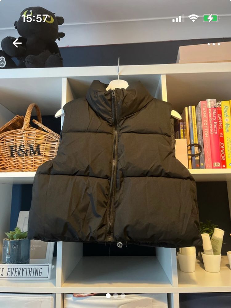 Puffa Black Puffer Vest product image