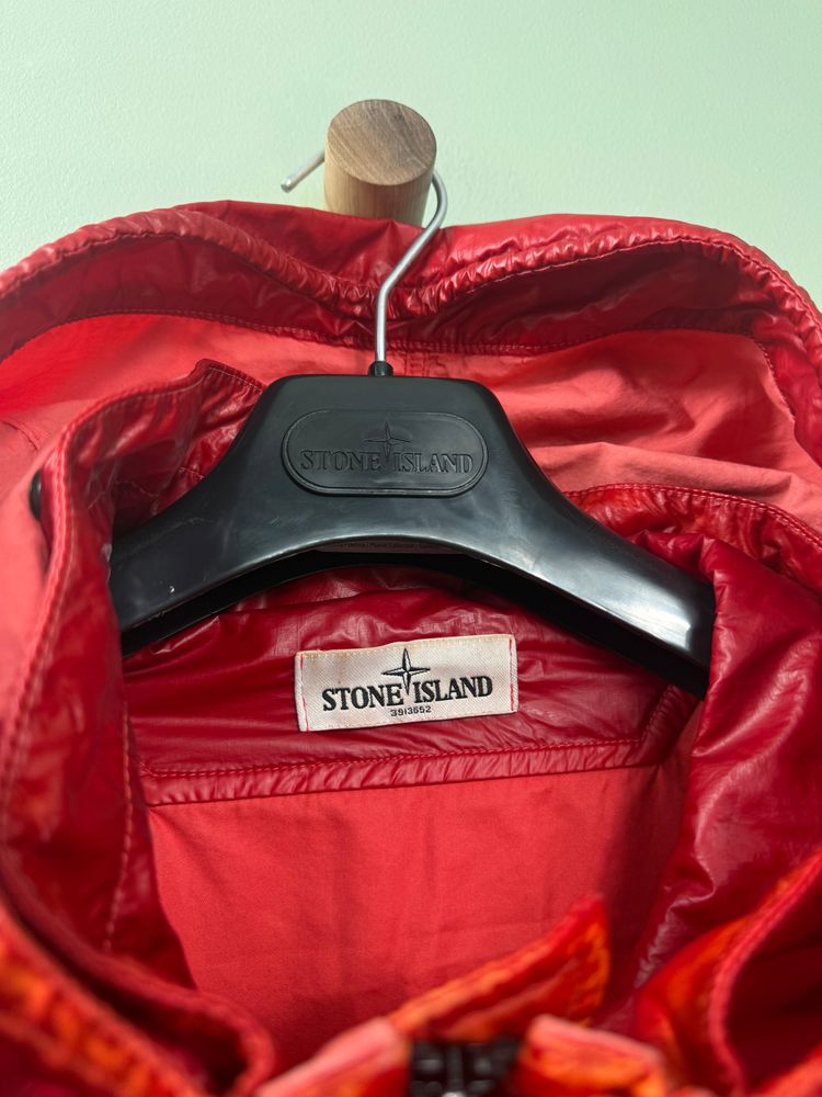 Stone Island Red Glass Batavia Jacket 4