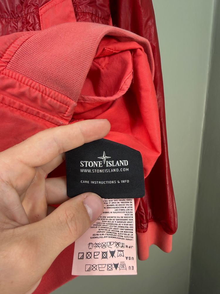 Stone Island Red Glass Batavia Jacket 5