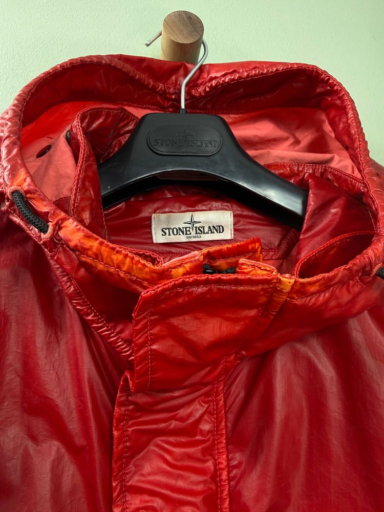 Stone Island Red Glass Batavia Jacket 6