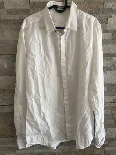 Roberto Cavalli White Long Sleeve Shirt