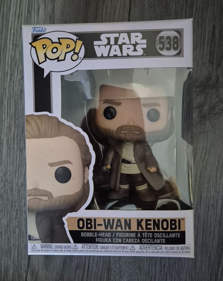 Funko Pop Star Wars Obi-Wan Kenobi Bobble-Head image 1