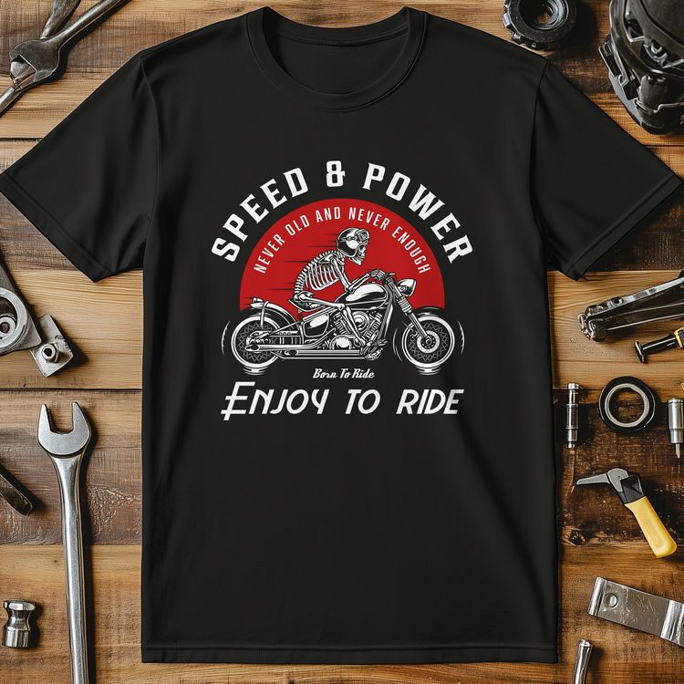 speed power vintage T Shirt image 4