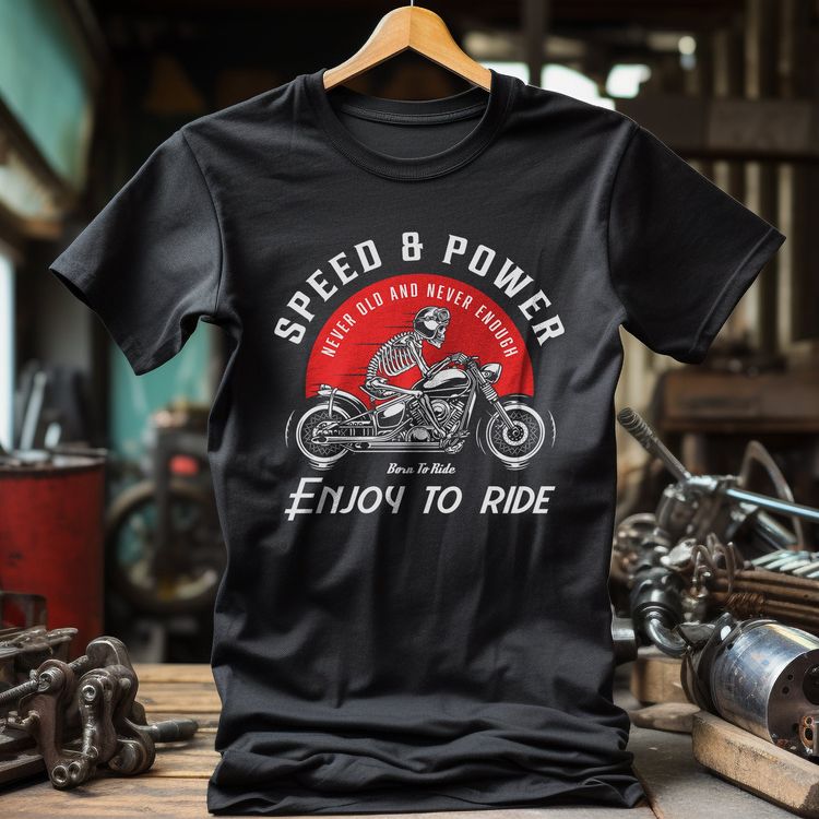 speed power vintage T Shirt image 1