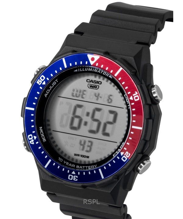 Casio Multifunctional Digital Resin Strap Pepsi Bezel Quartz AE-1700H-1A2V 100M Men's Watch 3