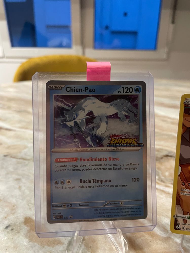 Chien-Pao Pokémon Trading Card