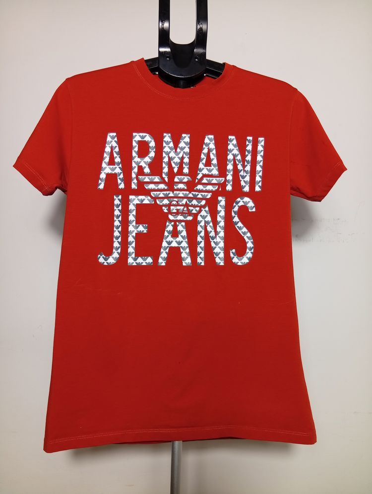 Armani Jeans Red T-Shirt