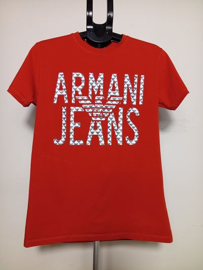 Armani Jeans Red T-Shirt