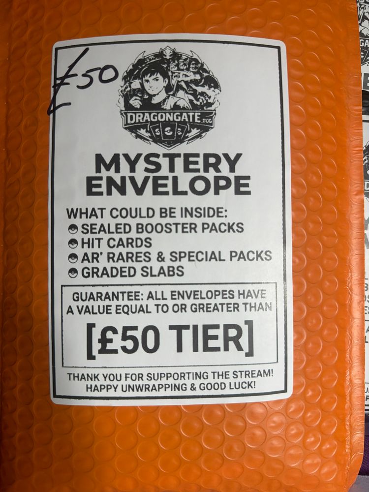 Mystery Envelope £50