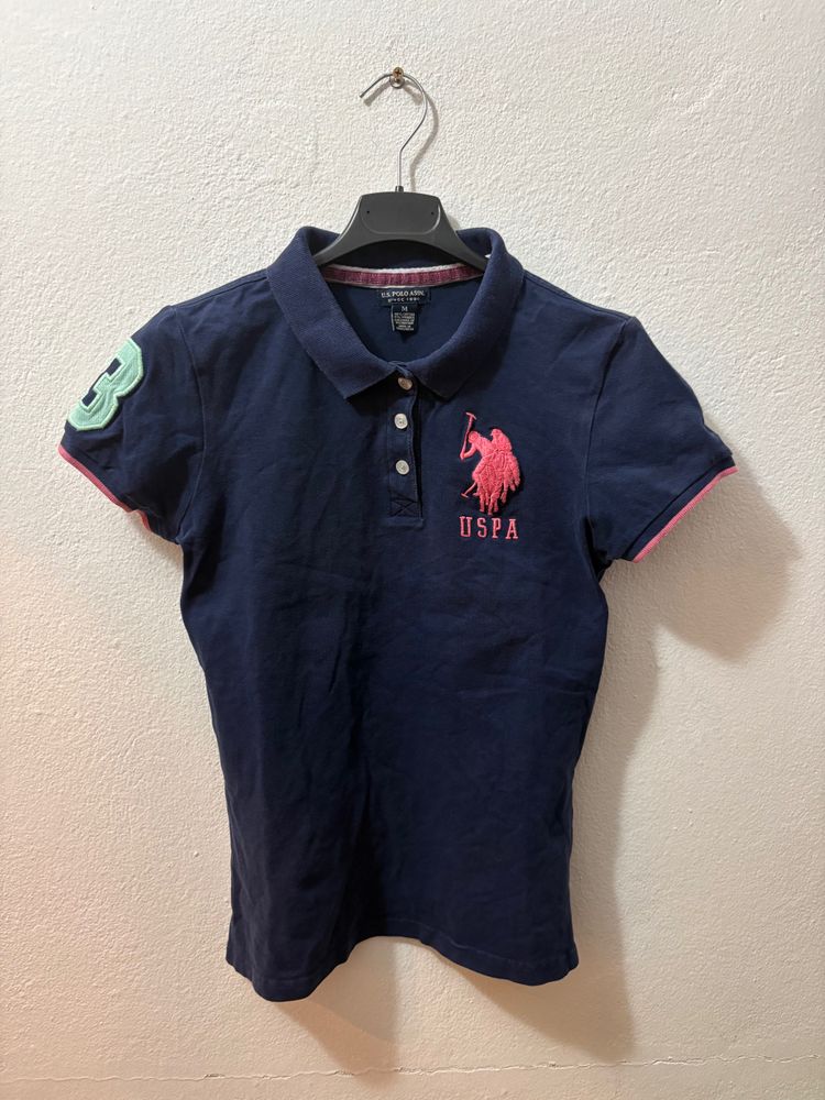 U.S. Polo Assn. Navy Blue Polo Shirt image 1