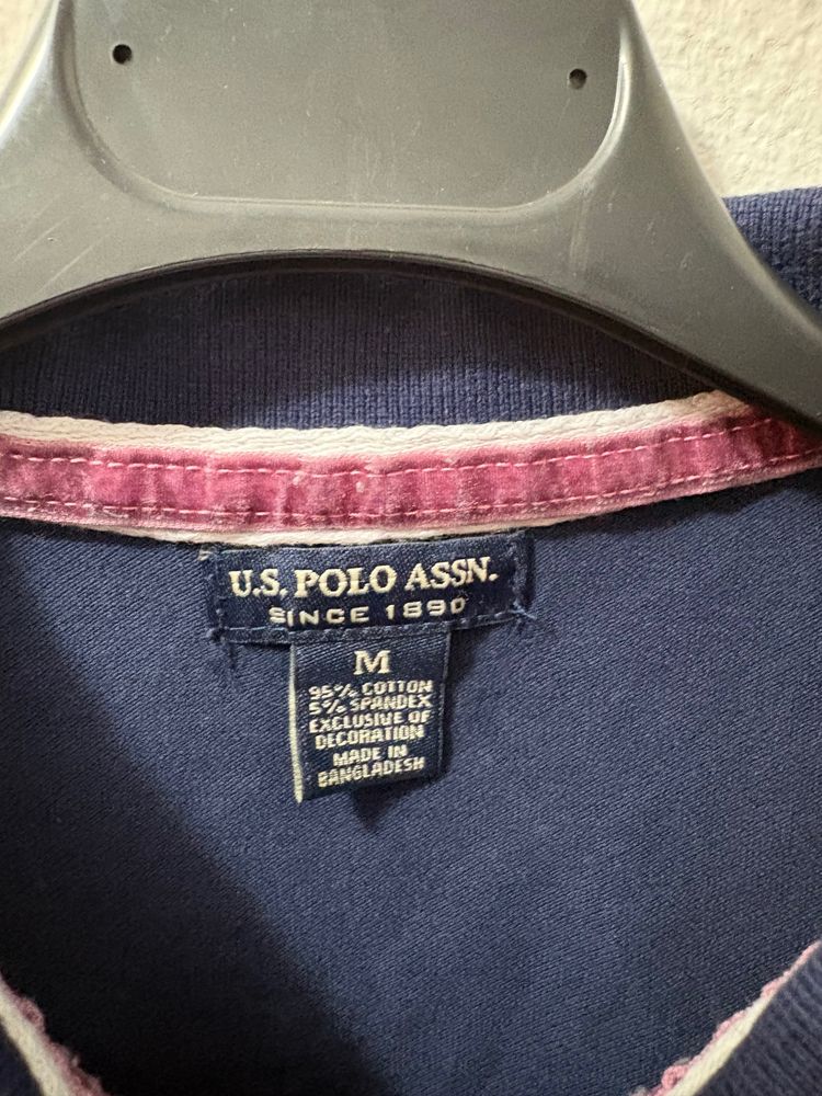 Immagine di U.S. Polo Assn. Navy Blue Polo Shirt 2