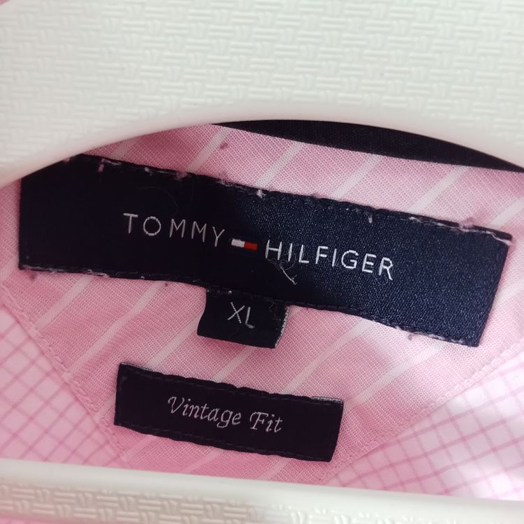 Tommy Hilfiger Pink Striped Shirt image 2