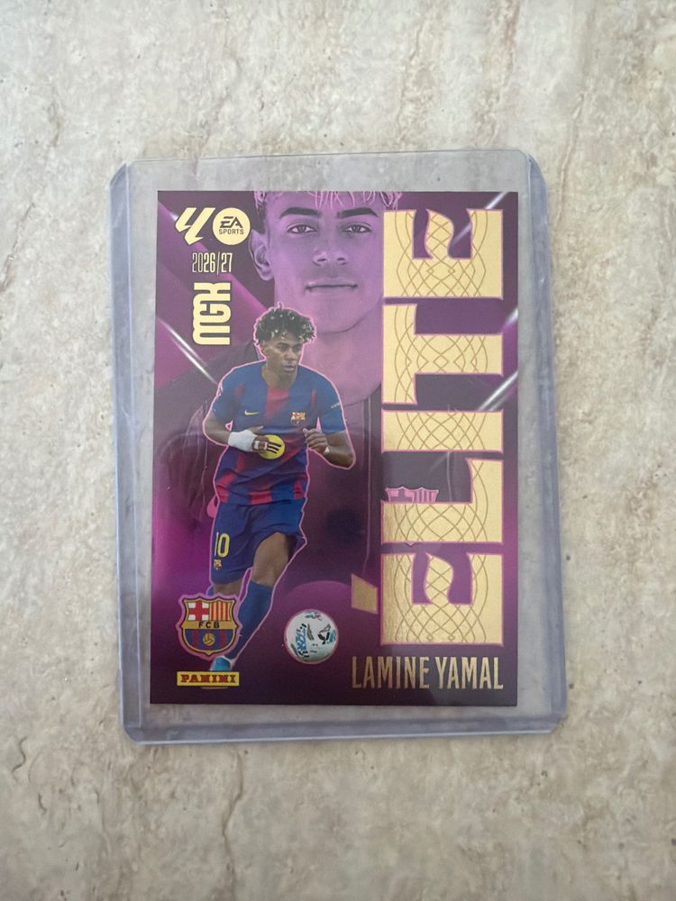 Panini Elite Lamine Yamal Football Trading Card
