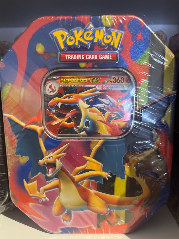 Pokemon Trading Card Game Mega Charizard Y Ex Tin