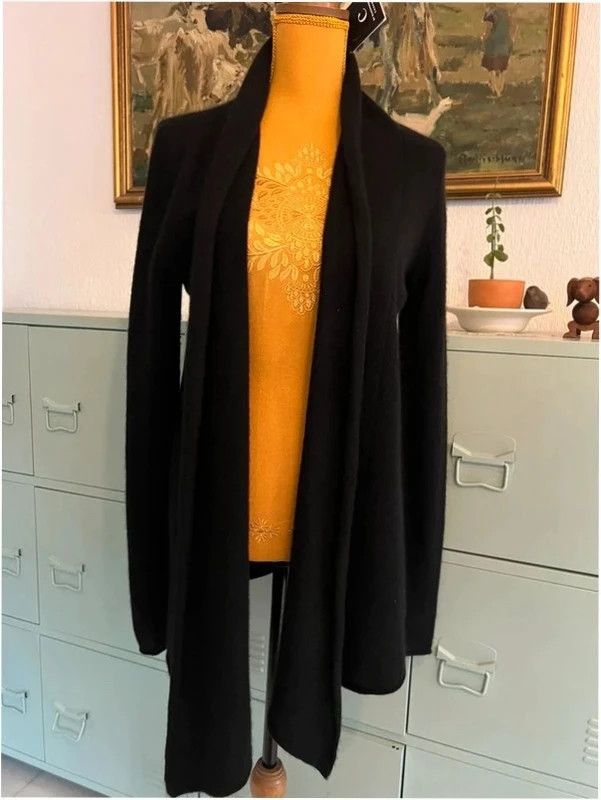 100% Cashmere C by Bloomingdale Wrap style Cardigan ($198) image 1