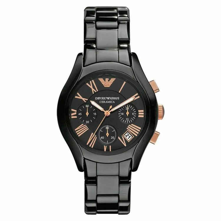 Emporio Armani AR1411 Black Stainless Steel Watches