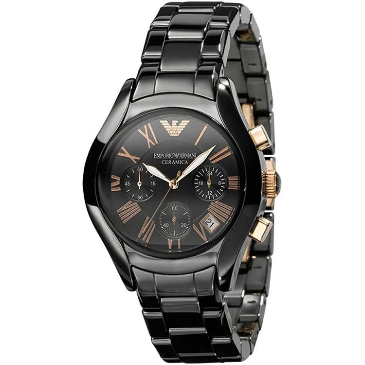 Emporio Armani AR1411 Black Stainless Steel Watches image 5