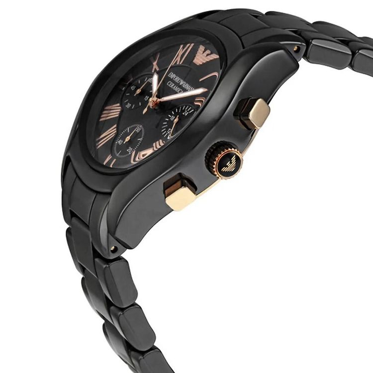 Emporio Armani AR1411 Black Stainless Steel Watches image 3