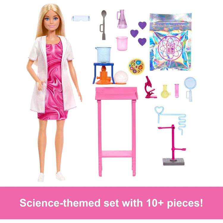 Barbie You Can Be Anything Scientist Doll DAMAGED BOX image 2