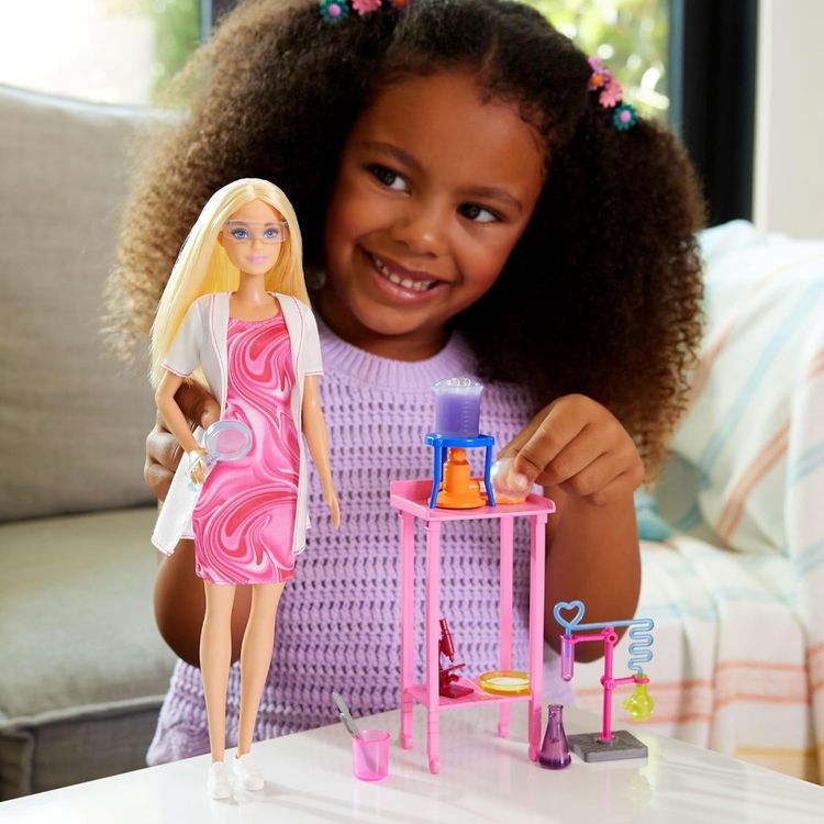 Barbie You Can Be Anything Scientist Doll DAMAGED BOX image 8