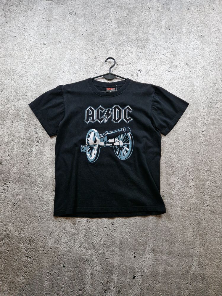 Black Ac/Dc Graphic T-Shirt