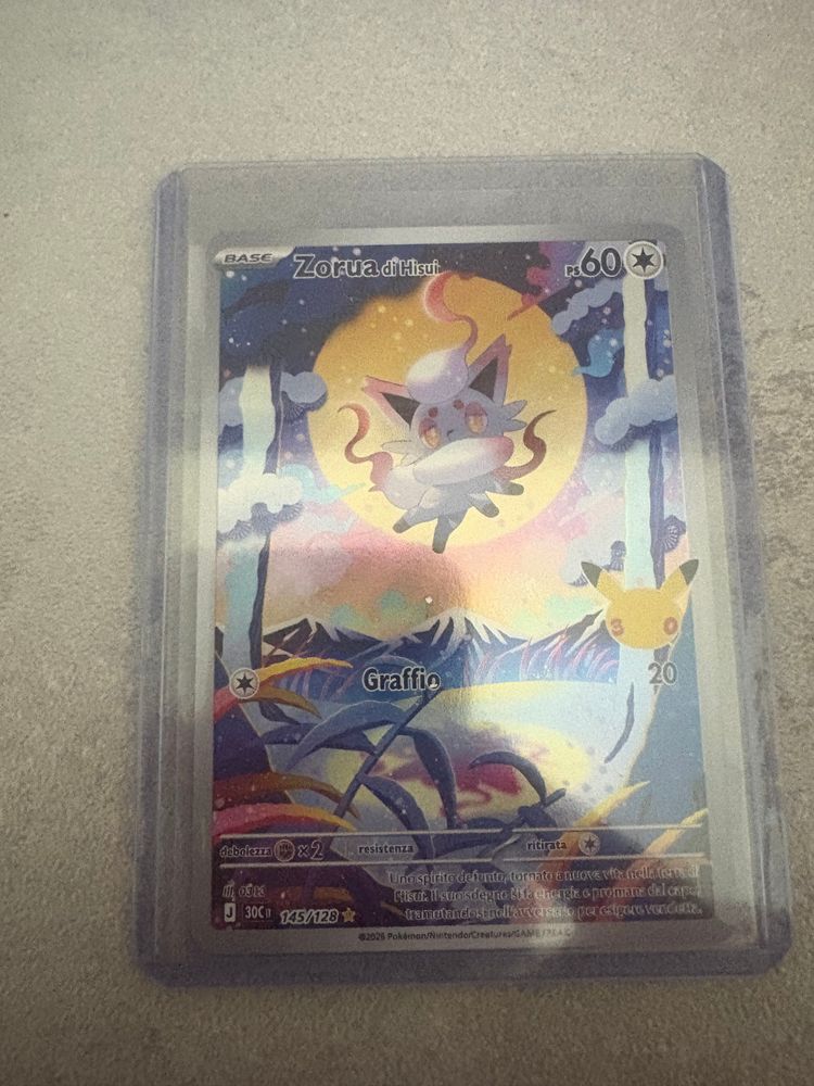 Zorua Pokémon Trading Card image 1