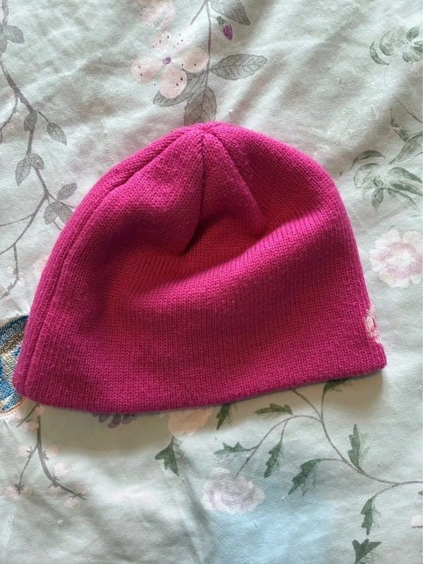 Pink Knit Beanie Hat obraz 2
