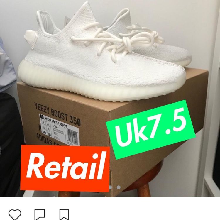 Yeezy Adidas yeezy boost 350 v2 white product image