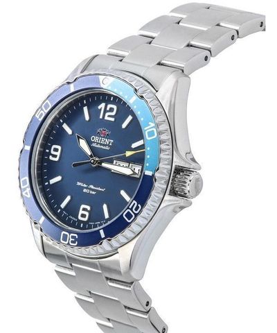 Orient Sports Kamasu Mako III Stainless Steel Blue Dial Automatic Divers RA-AA0818L19B 200M Mens Watch 4