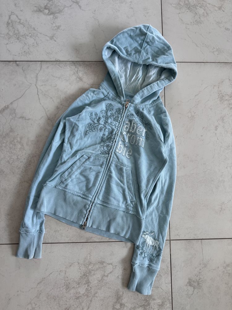 Immagine del prodotto Abercrombie & Fitch Light Blue Zip-Up Hoodie abercrombie