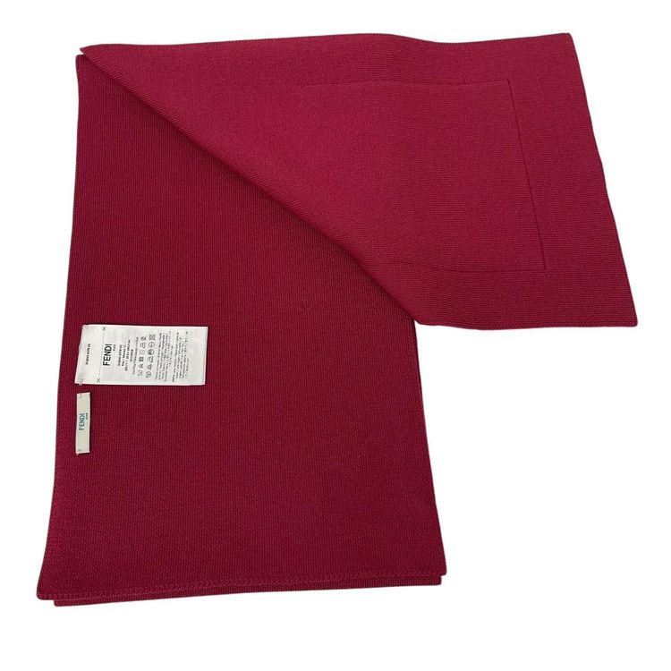 Fendi FF Zucca Monogram Virgin Wool Scarf image 7
