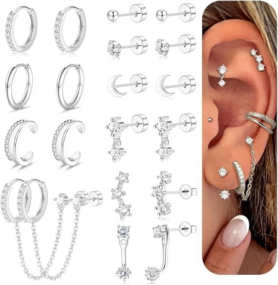 Roheafer Surgical Steel Earrings Set image 1