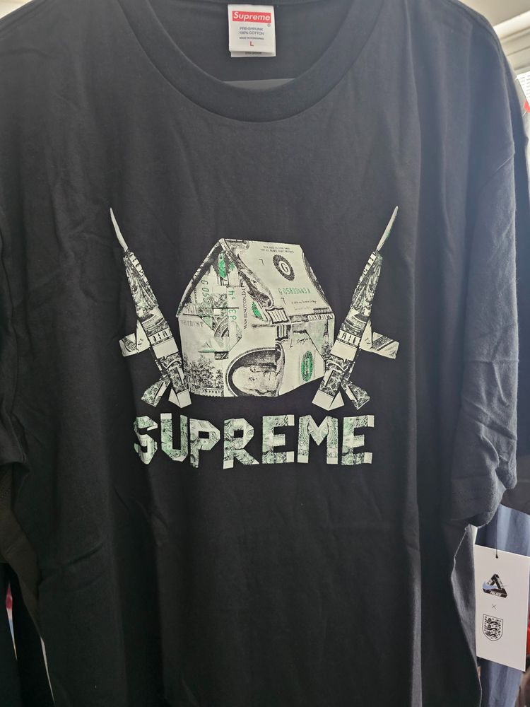 Supreme Black Graphic T-Shirt