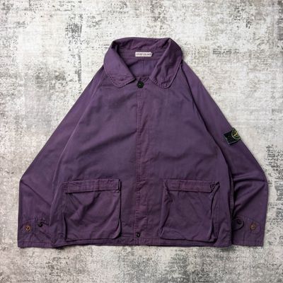 Vintage Stone Island Raso Gommato Jacket (L)