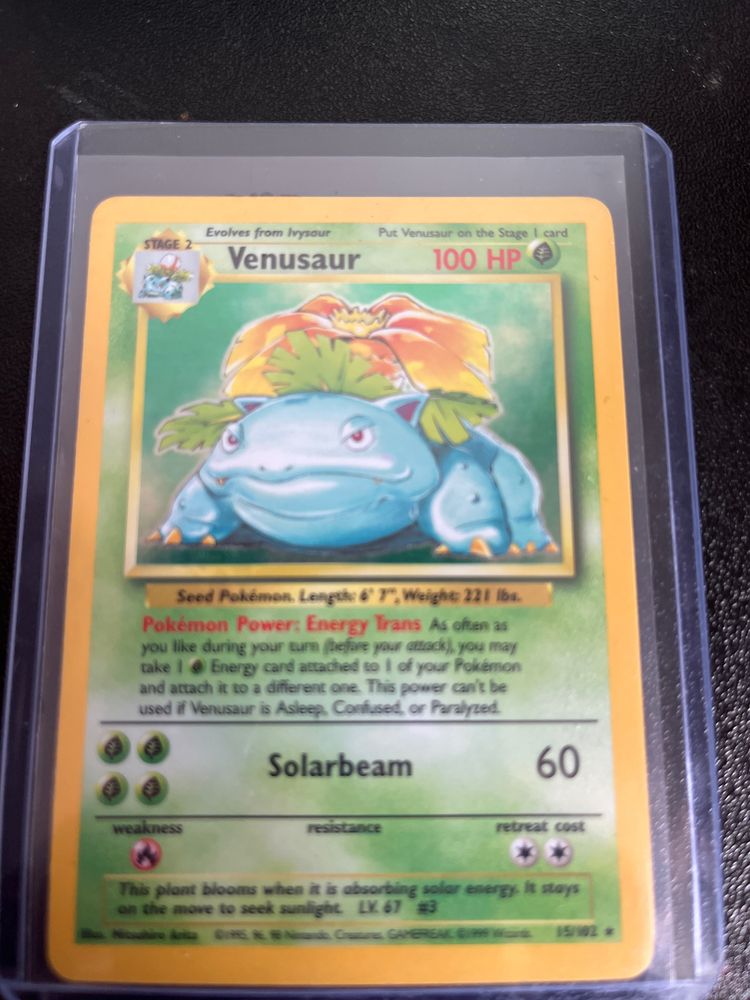 Venusaur Pokémon Trading Card