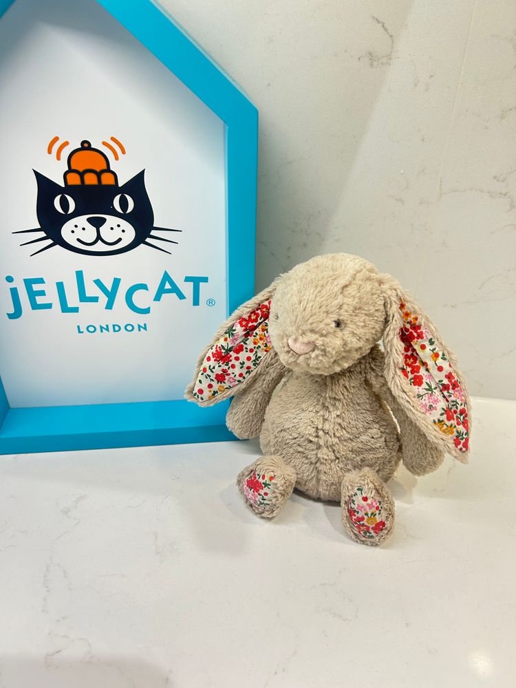 Jellycat Blossom Beige Posy Bunny small/tiny pre loved 