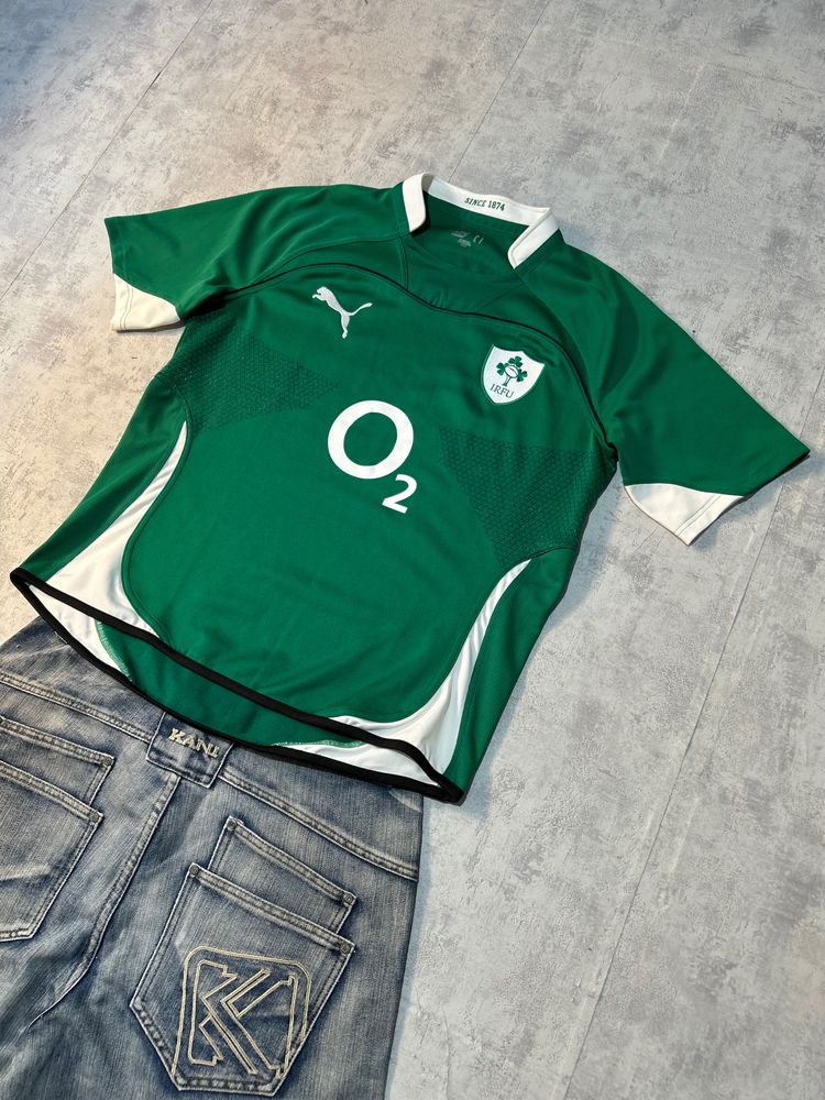 Puma Green Sports Jersey
