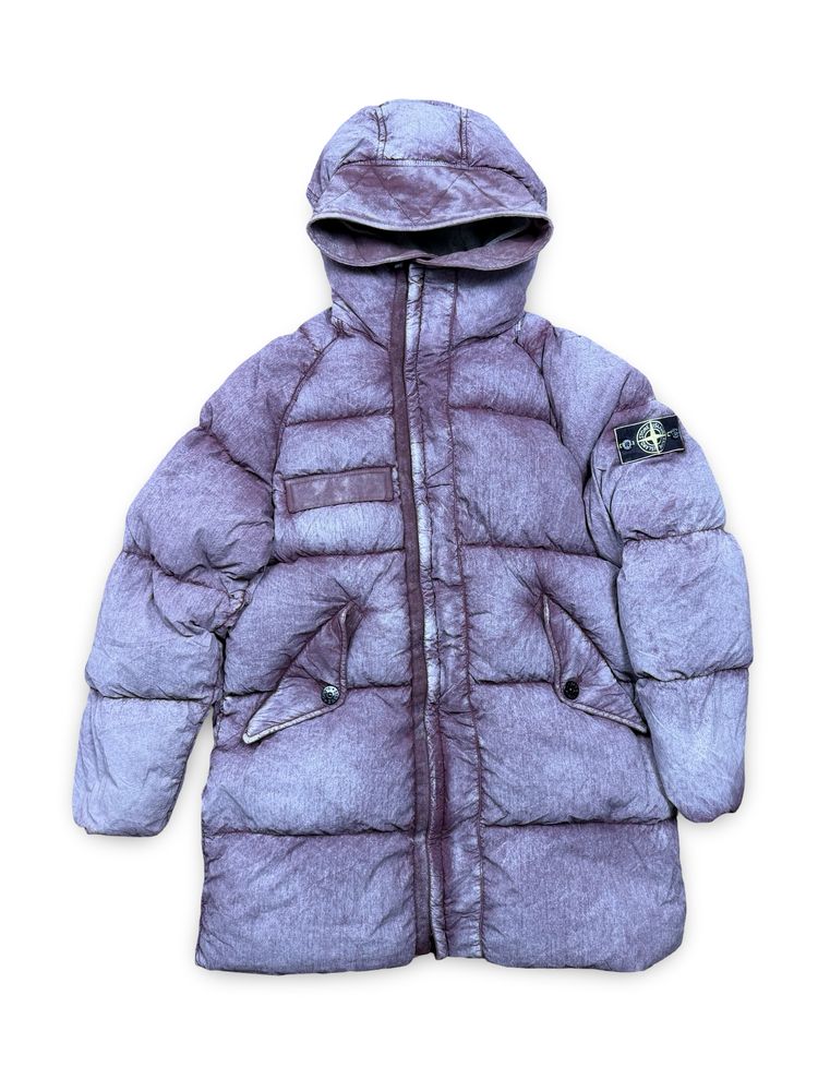 Stone Island Tela Nylon Down With Dust Colour Frost Finish
