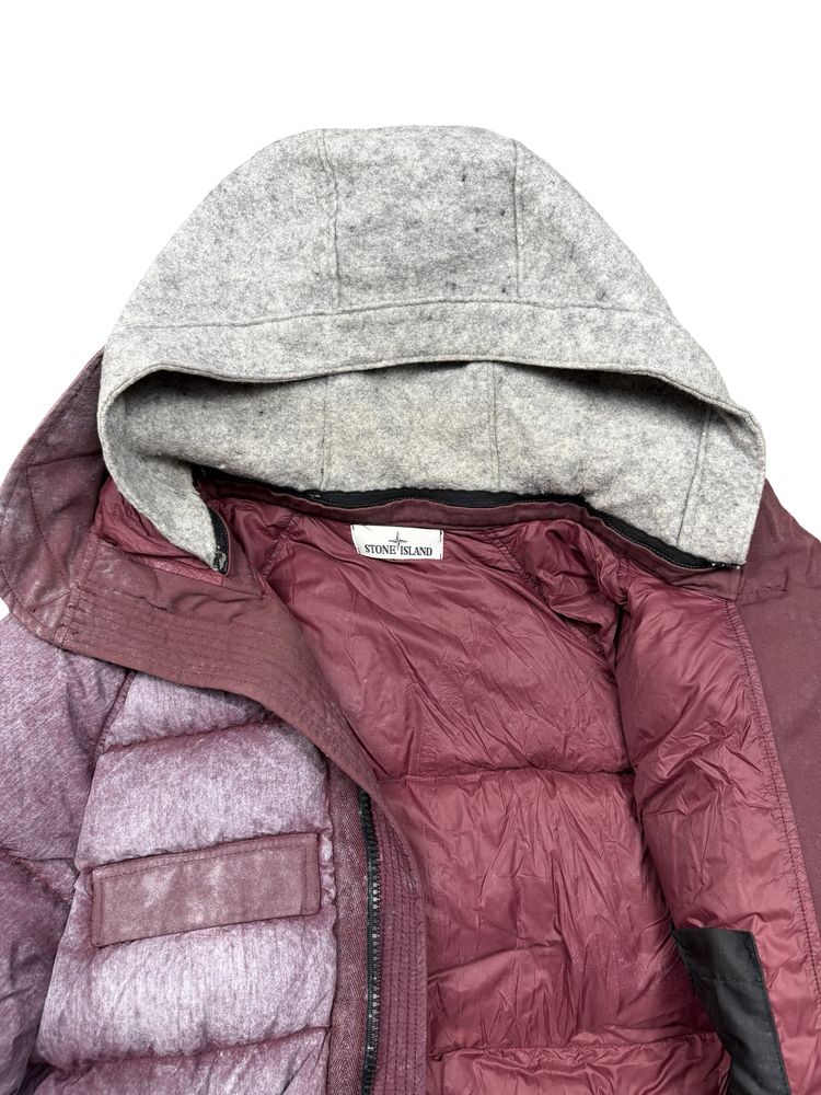 Stone Island Tela Nylon Down With Dust Colour Frost Finish image 3