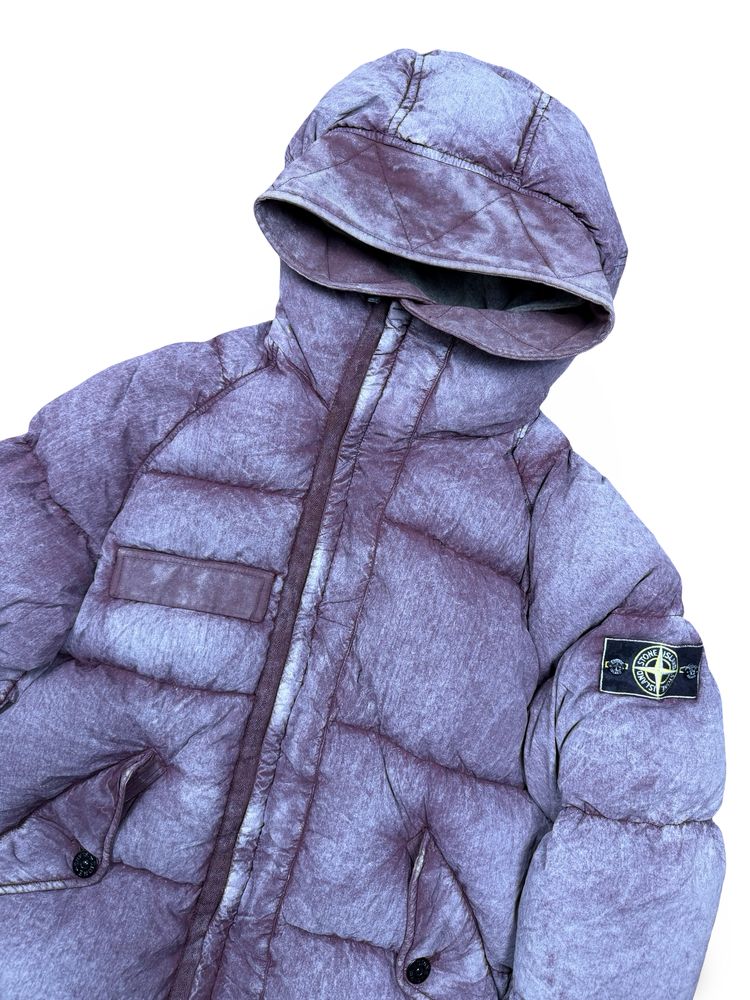Stone Island Tela Nylon Down With Dust Colour Frost Finish image 9