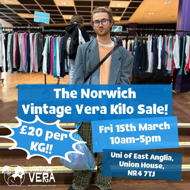 Norwich- Vintage Kilo Sale! 15th March