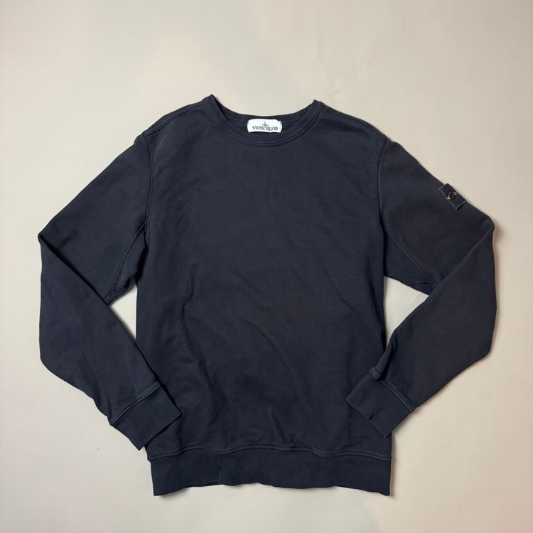 Stone Island Navy Sweatshirt - Large