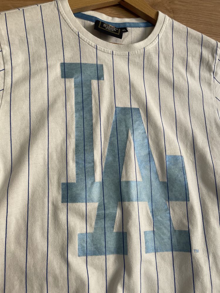 T-shirt uomo vintage Majestic Los Angeles Dodgers image 4