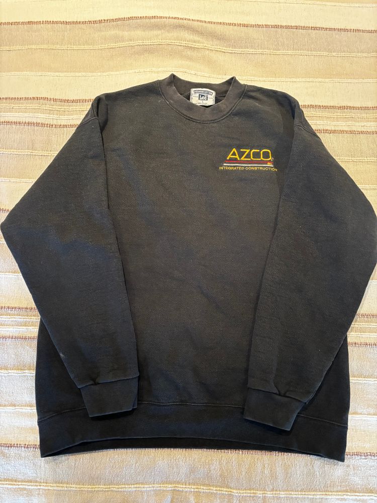 Black Sweatshirt With Azco Logo
