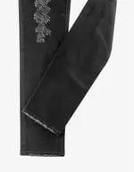 Givenchy Black Destroyed Denim Slim Jeans 3