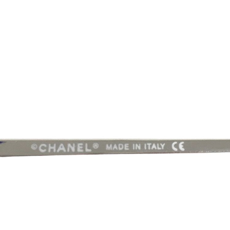 Chanel Purple Tinted CC Logo Rimless Sunglasses 4002 8