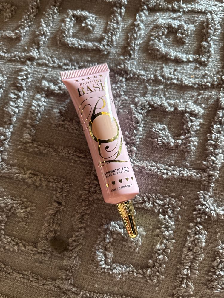 Pink Cosmetic Base Cream Tube