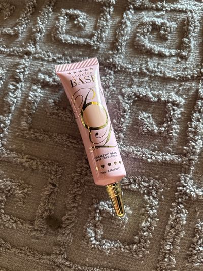 Pink Cosmetic Base Cream Tube