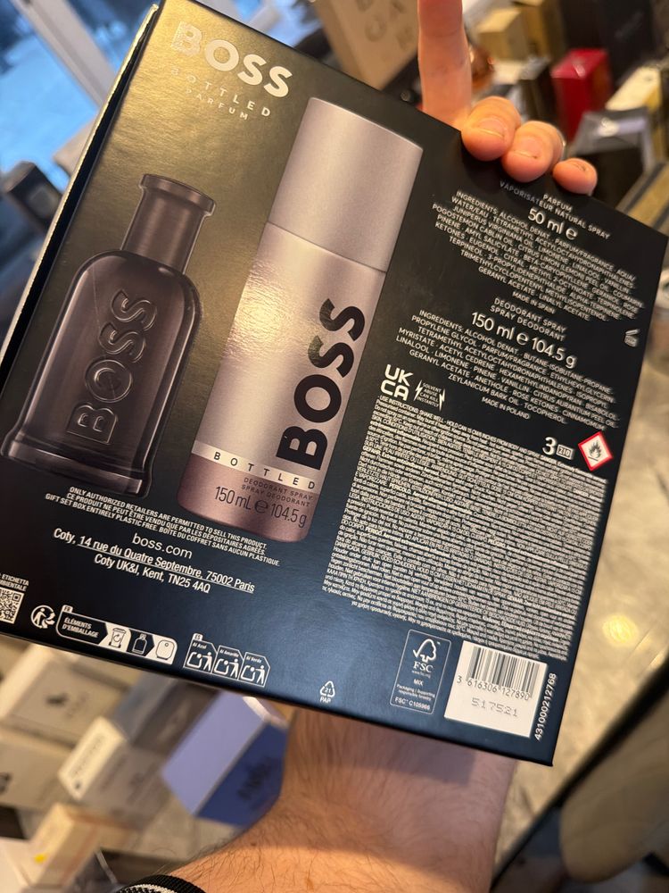 Boss Bottled Fragrance And Deodorant Set image 1