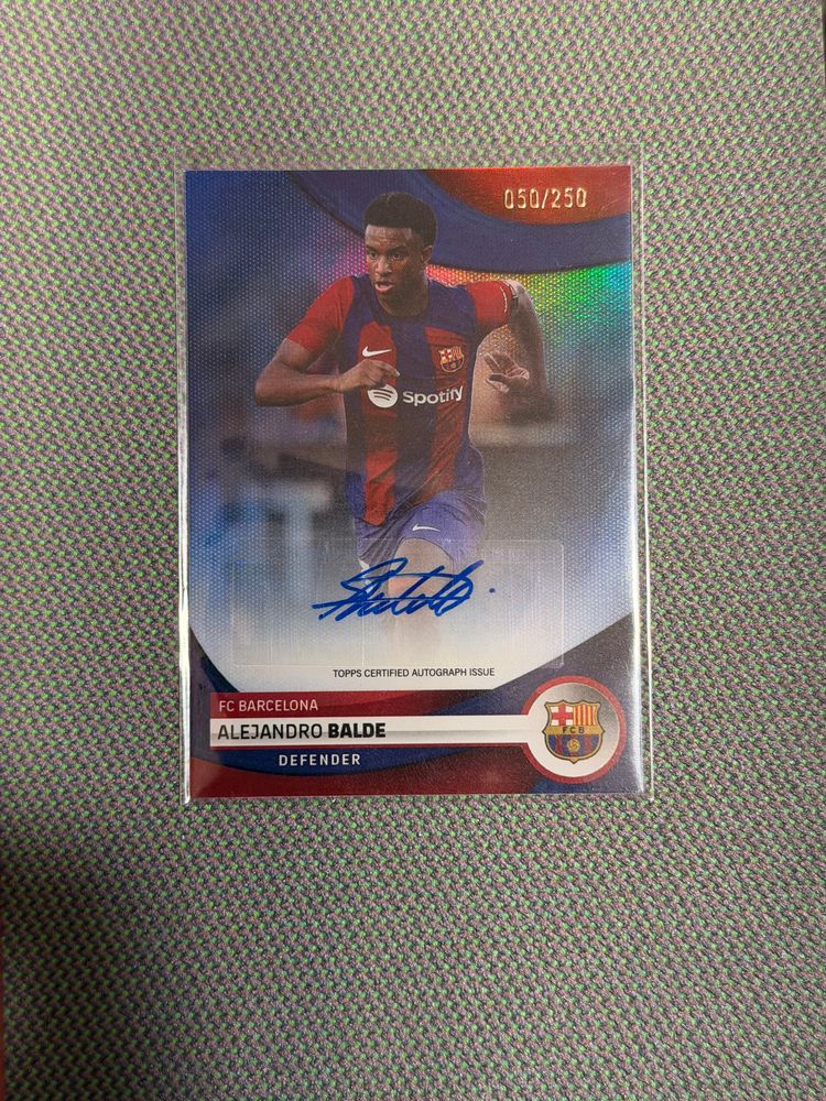 FC Barcelona Fc Barcelona Alejandro Balde Firma /250 product image